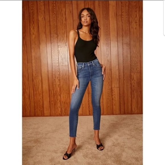 Denim Forum Denim - Aritzia Denim Forum The Lola high rise skinny crop